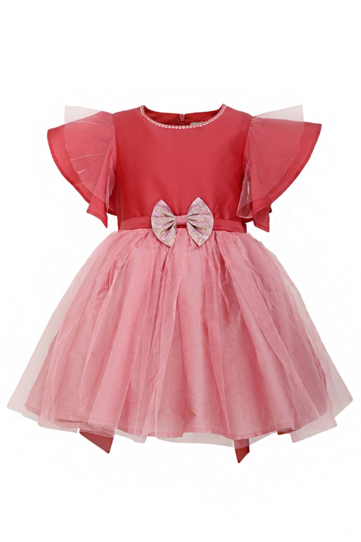 A Little Fable Rose Layered Dress