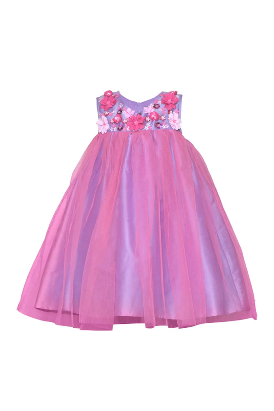 A Little Fable 3D Embroidered Summer Breeze Dress 