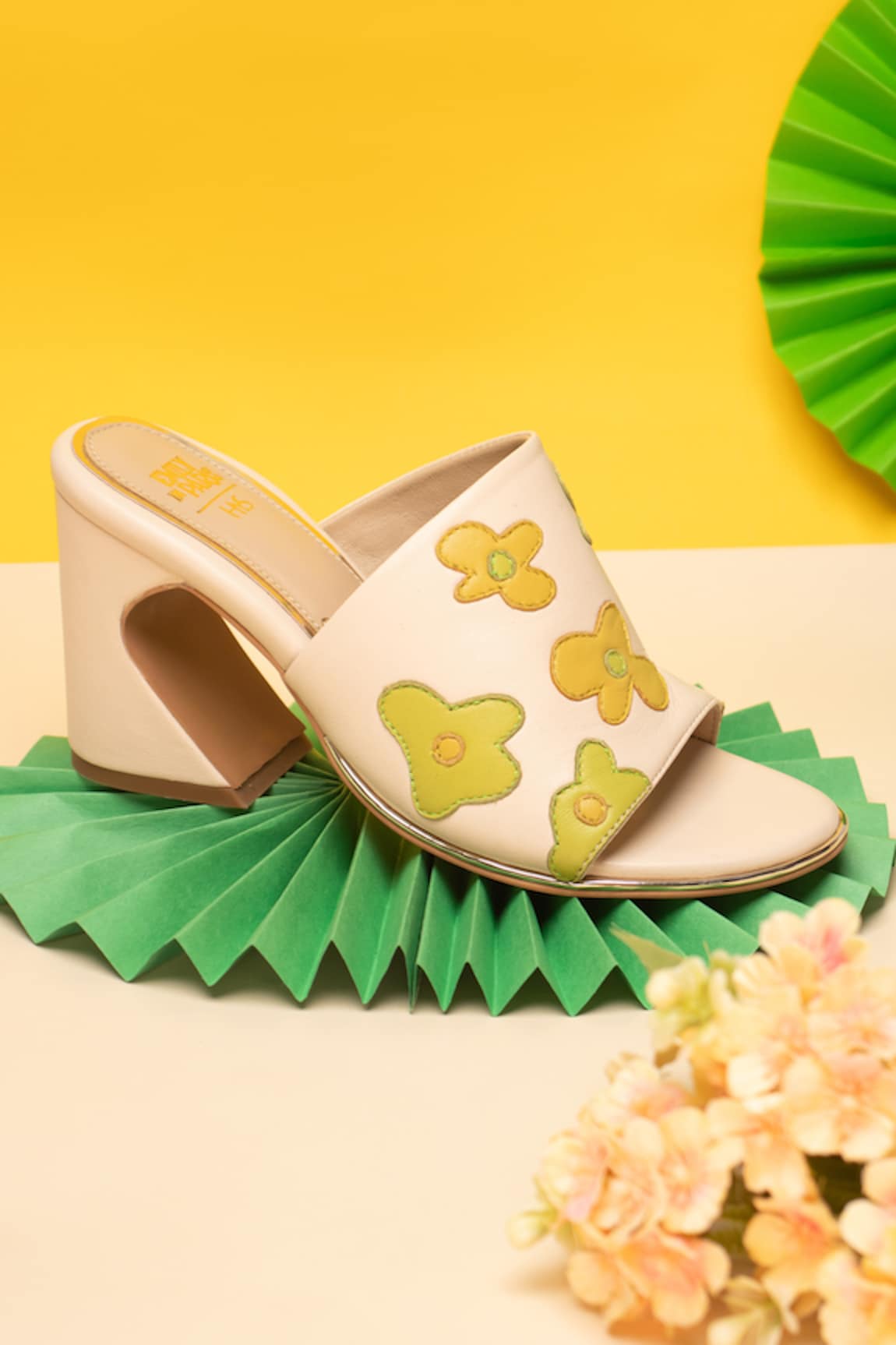 Heel Your Sole Fleur Applique Heels