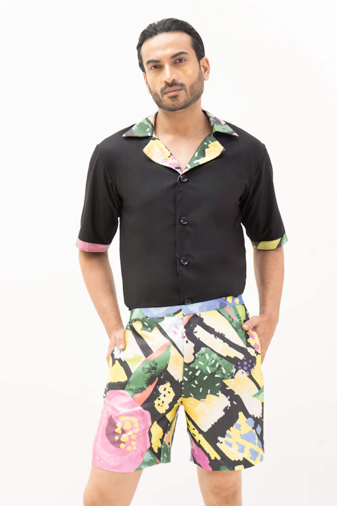 Rimi Nayak Floral Print Shorts