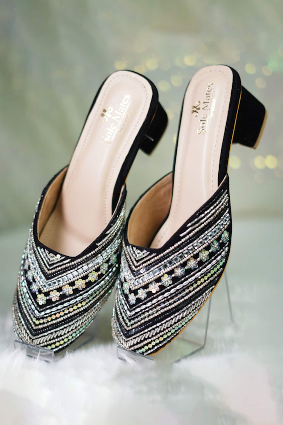Sole Mates by Palak Magnum Embroidered Mules