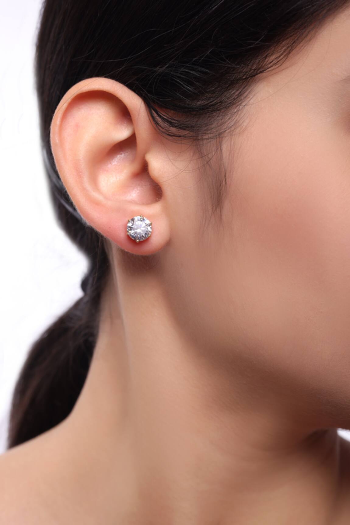 Sica Jewellery Circlet Cubic Zirconia Studs 