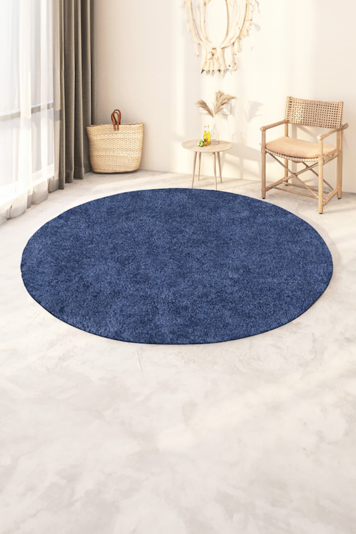 Kaleen India Polyester Round-Shaped Rug