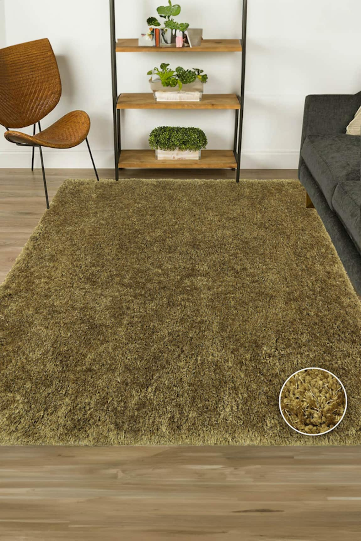 Kaleen India Polyester Rectangular-Shaped Rug