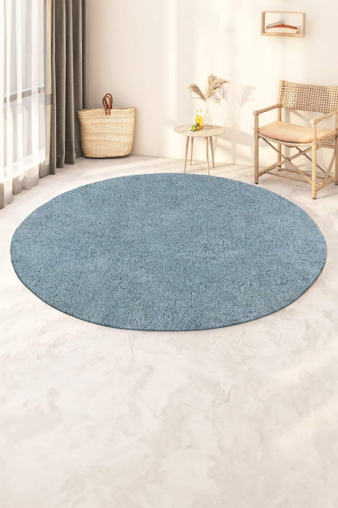 Kaleen India Round Shaped Hand Tufted Rug