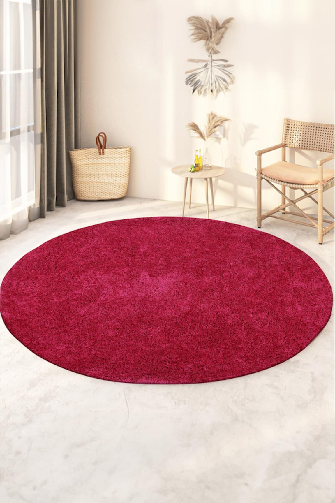 Kaleen India Round Shaped Tufted Rug