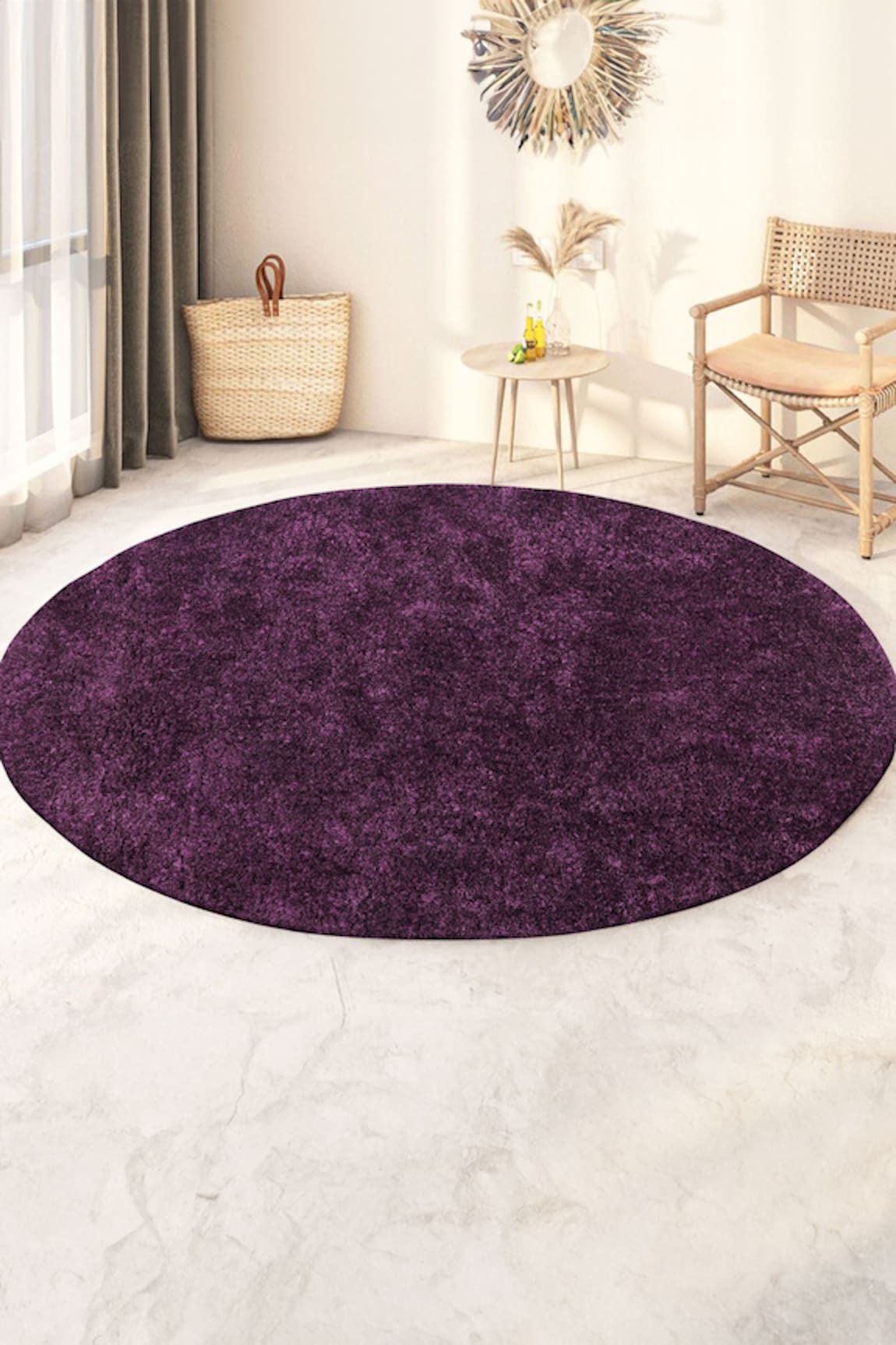 Kaleen India Round Shaped Tufted Rug