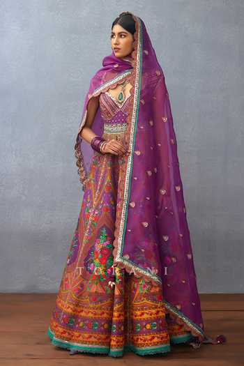 Torani Dil Kusha Zaiba Floral Print Anarkali With Dupatta 