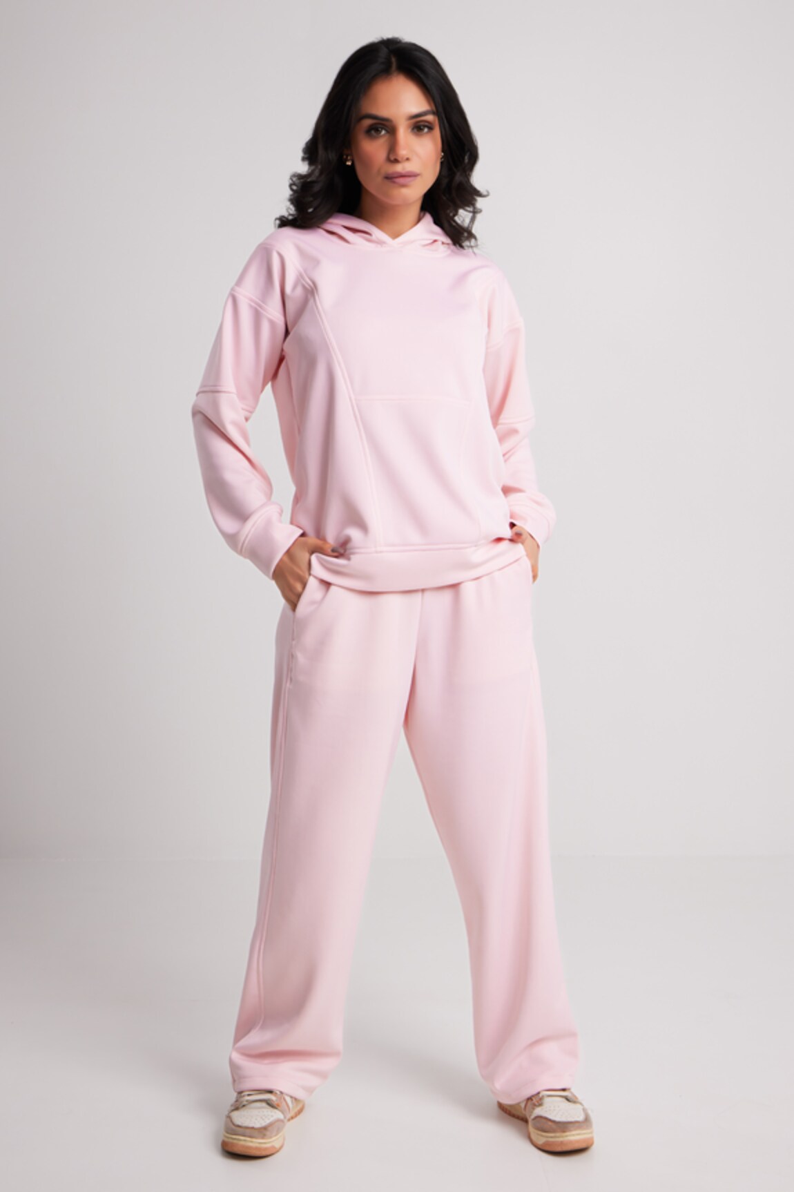 Dawn And Dusk Full Sleeve Hoodie & Sweatpant Set