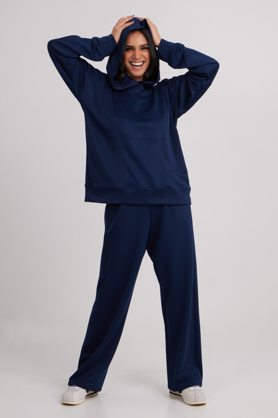 Dawn And Dusk Plain Hoodie & Sweatpant Set