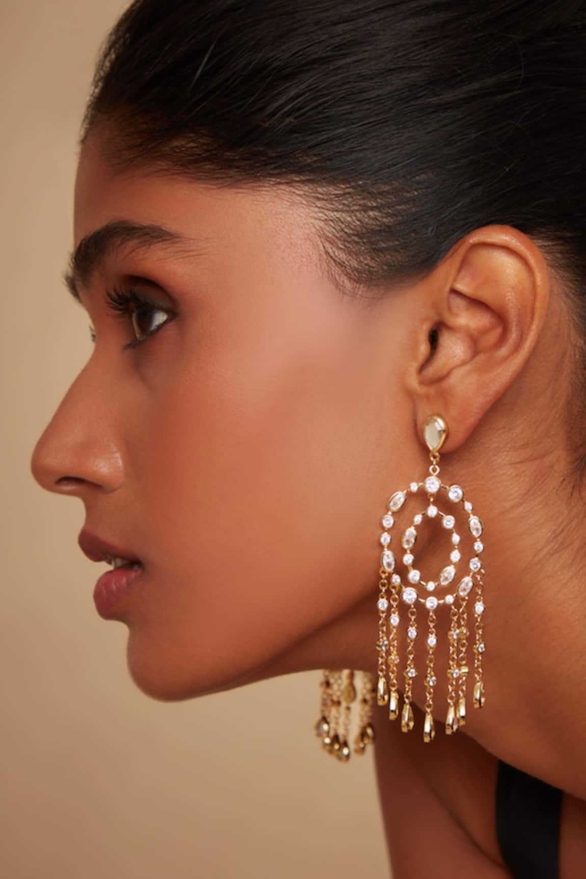 Isharya Paradise Dew Chandelier Earrings