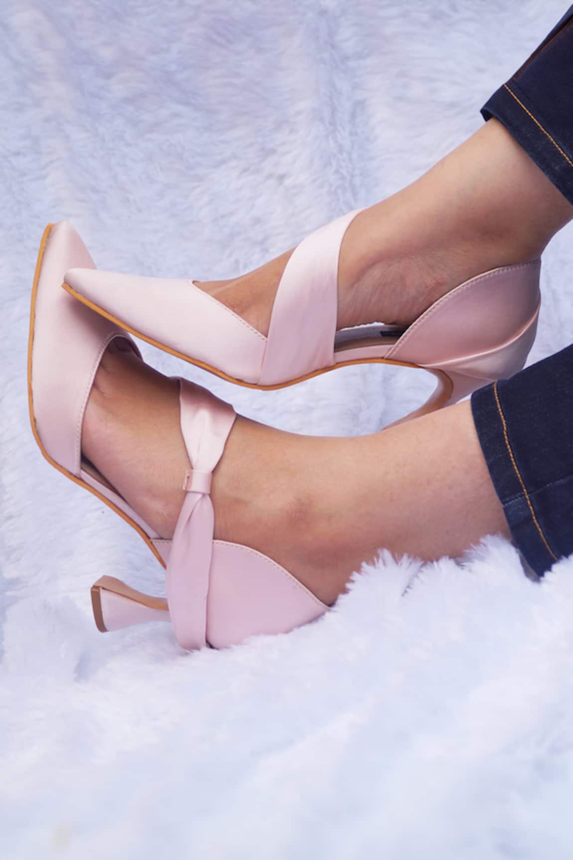 Shradha Hedau Footwear Couture Vanya Cross Strap Heels 