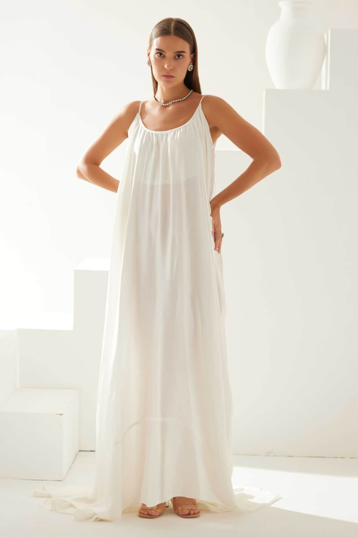 Wear JaJa Strappy Flowy Dress