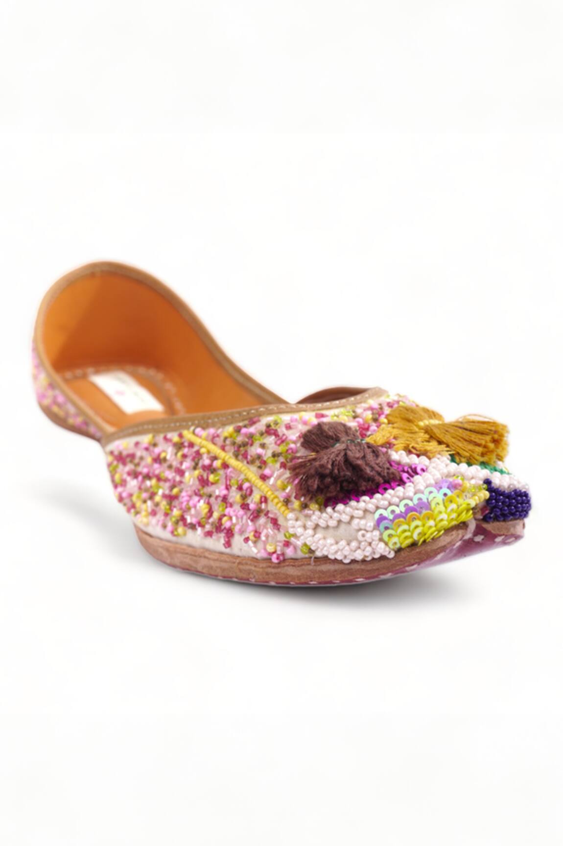 Doriaana BFF Bead Embroidered Juttis