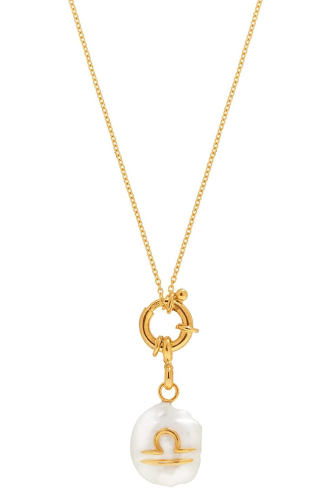 Misho Libra Pearl Convertible Pendant Necklace