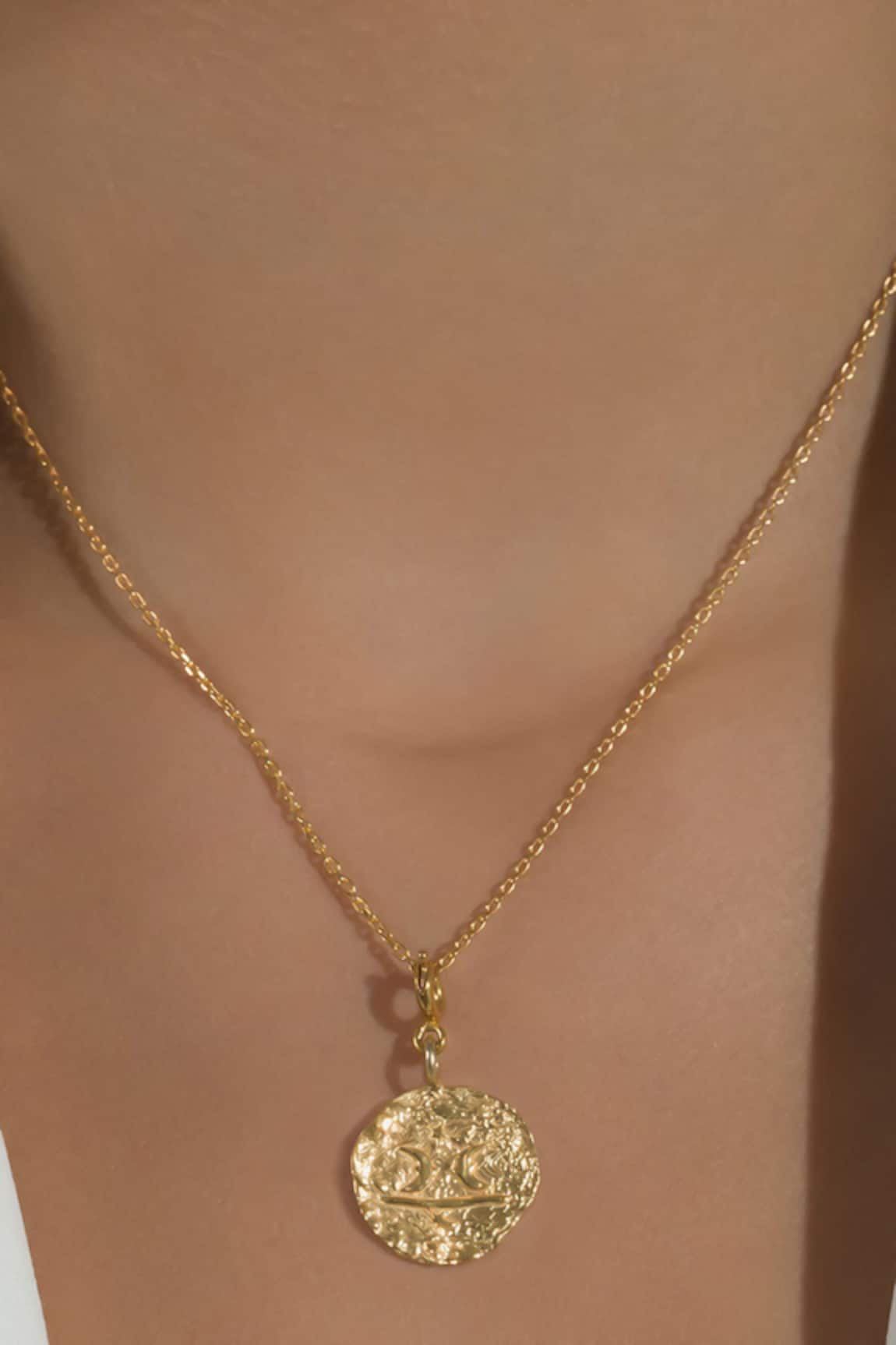 Misho Baby Pisces Charm Pendant Necklace