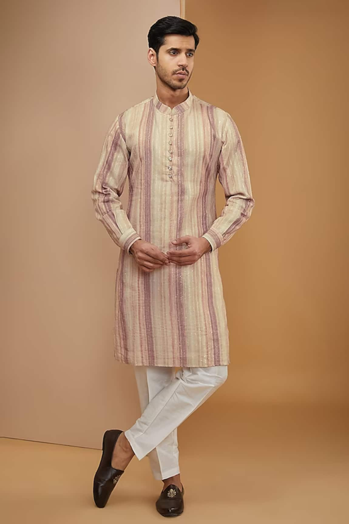 RNG Safawala Resham Work Kurta Set