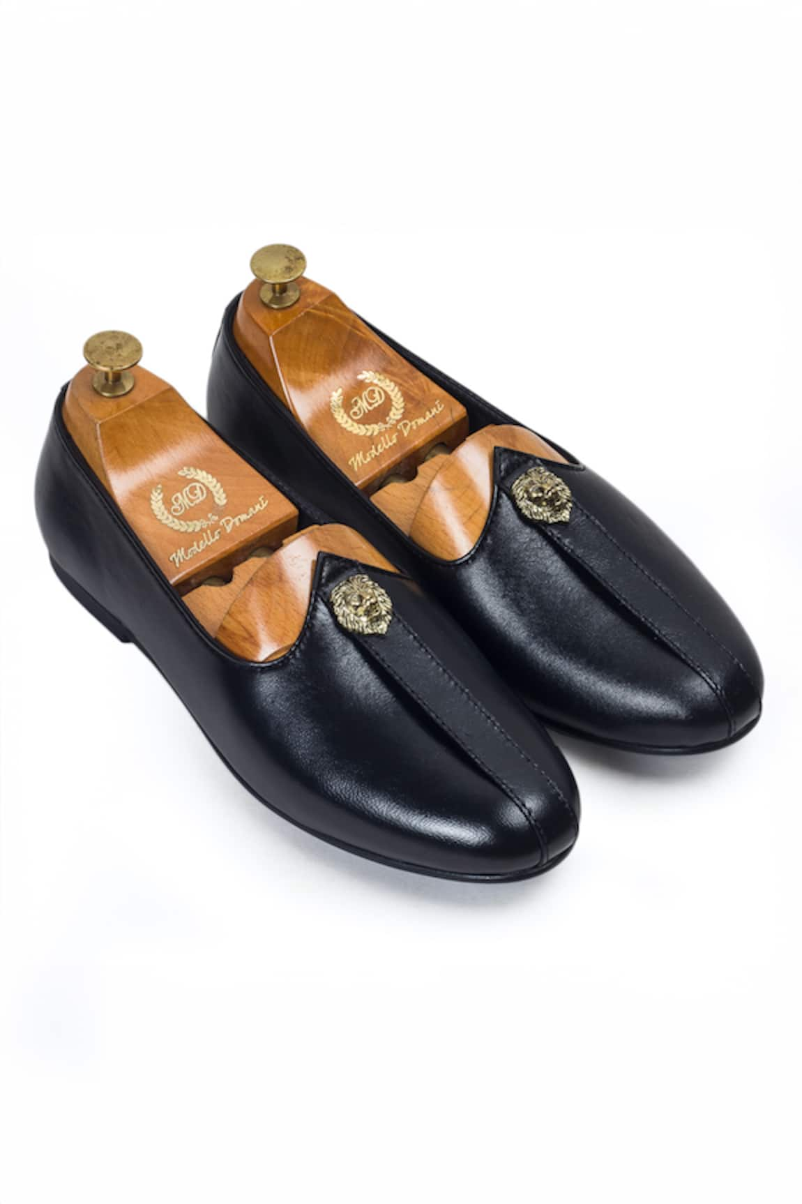 Domani Pasha Leather Juttis