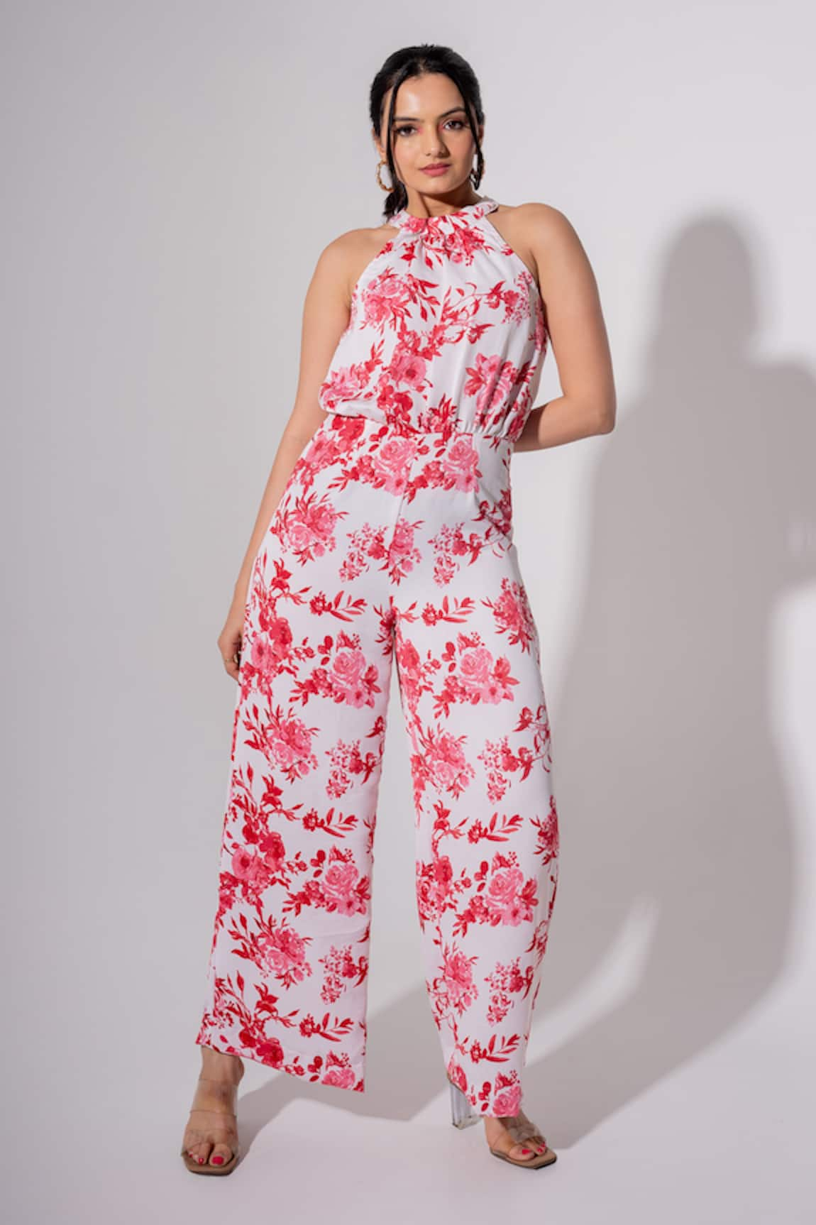 saangi by shubhangi Floral Print Jumpsuit