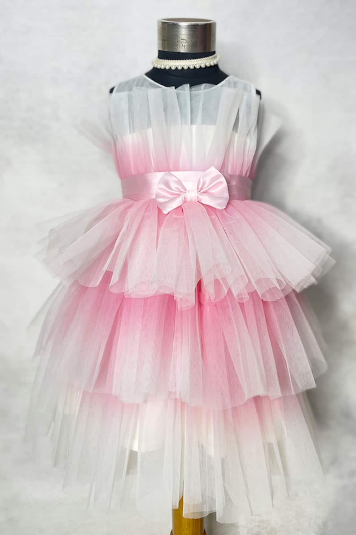 Karasa baby Ombre Pleated Dress