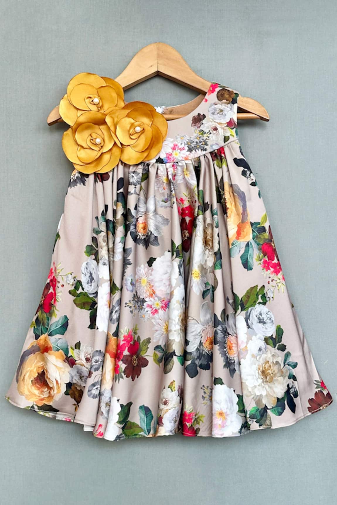 Label Neeti Floral Print Dress