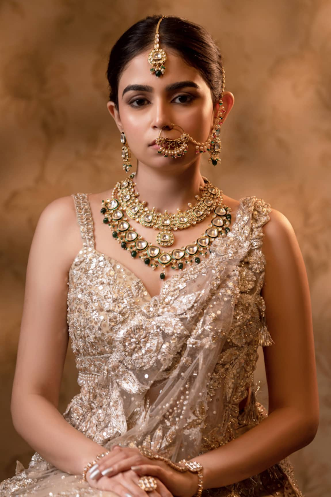 Anana Mastani Double Layered Jewellery Set