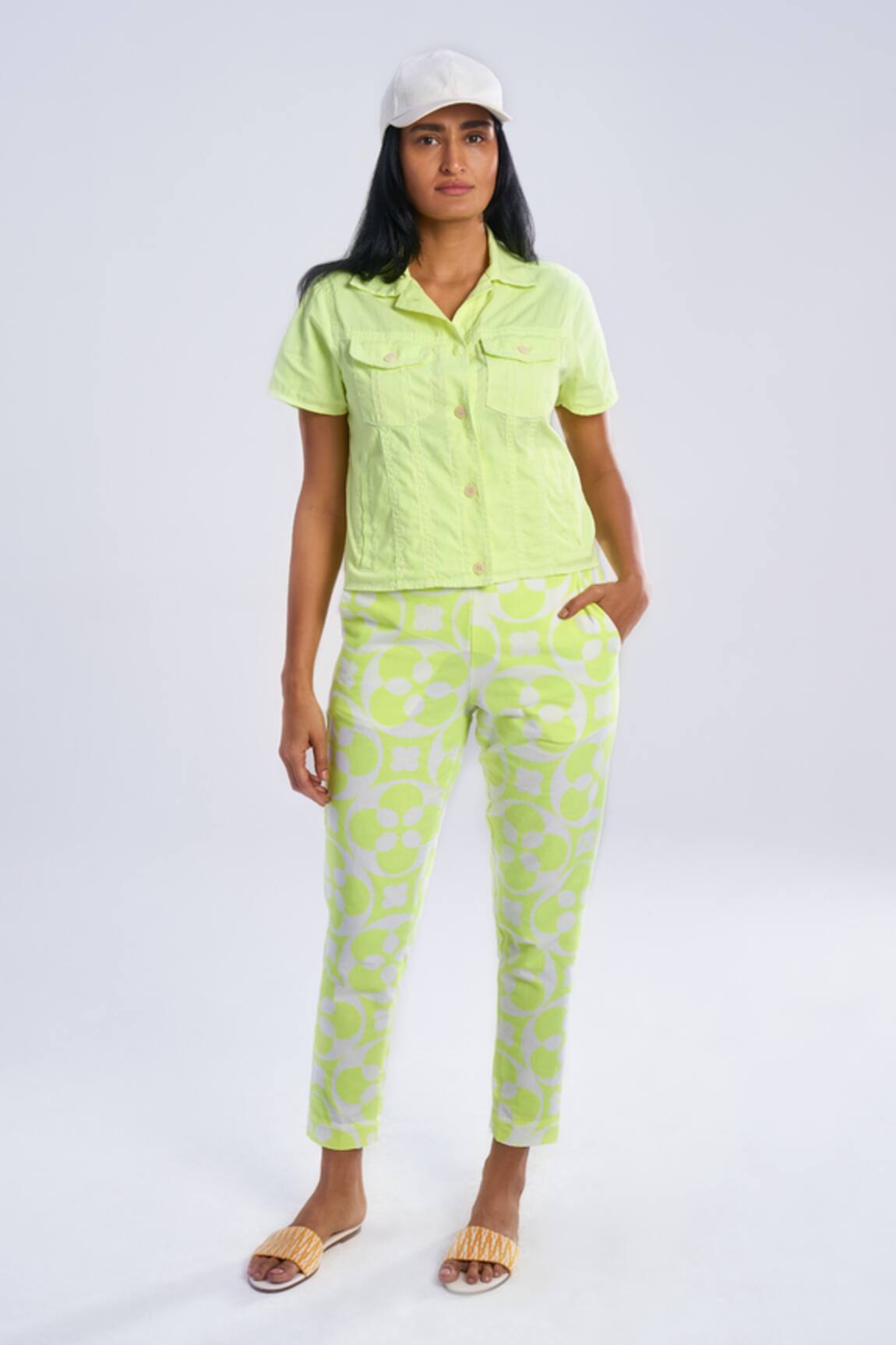 Terra Luna Fleur Print Trouser 