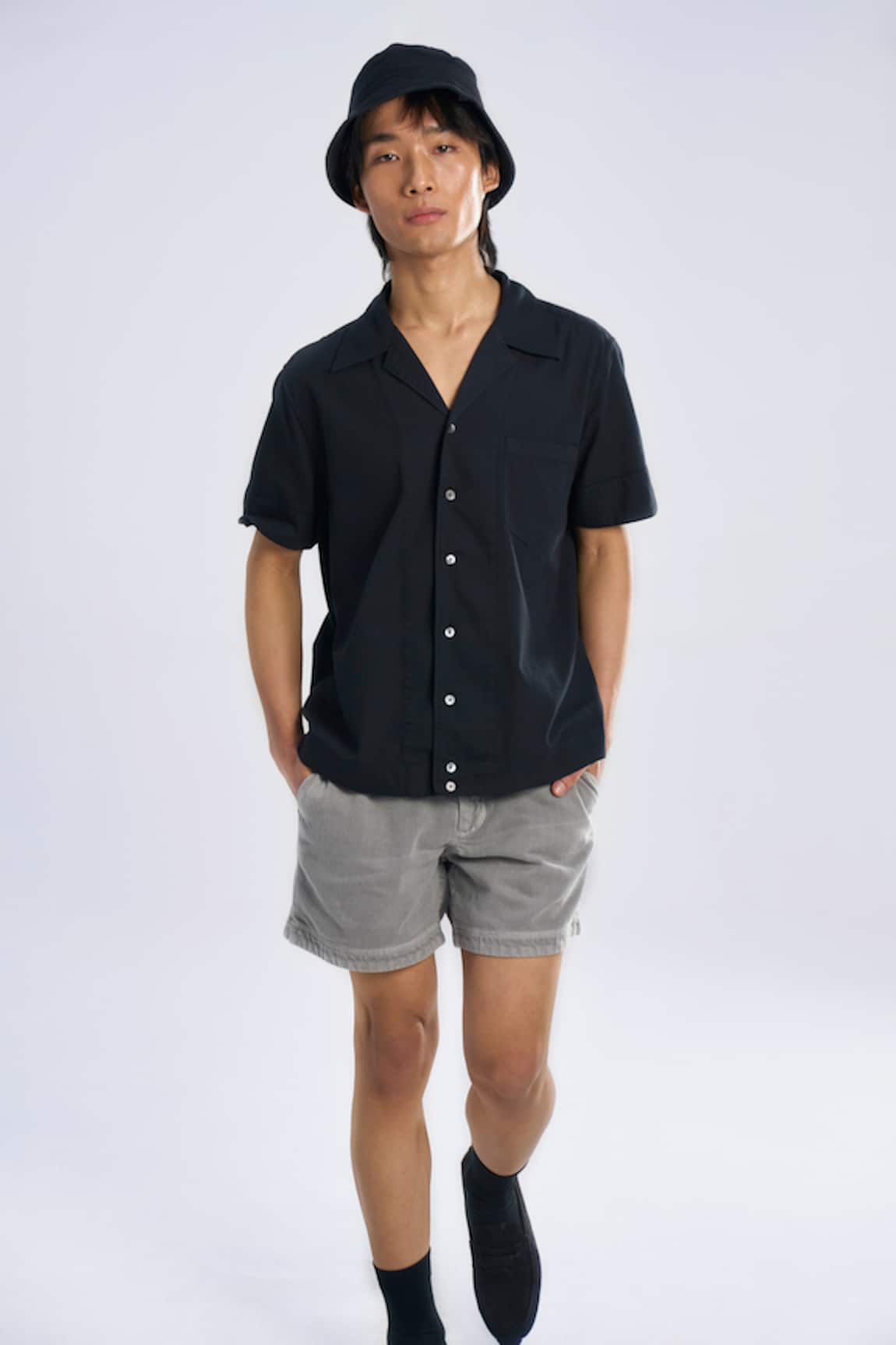 Terra Luna Vacay Camp Solid Shirt