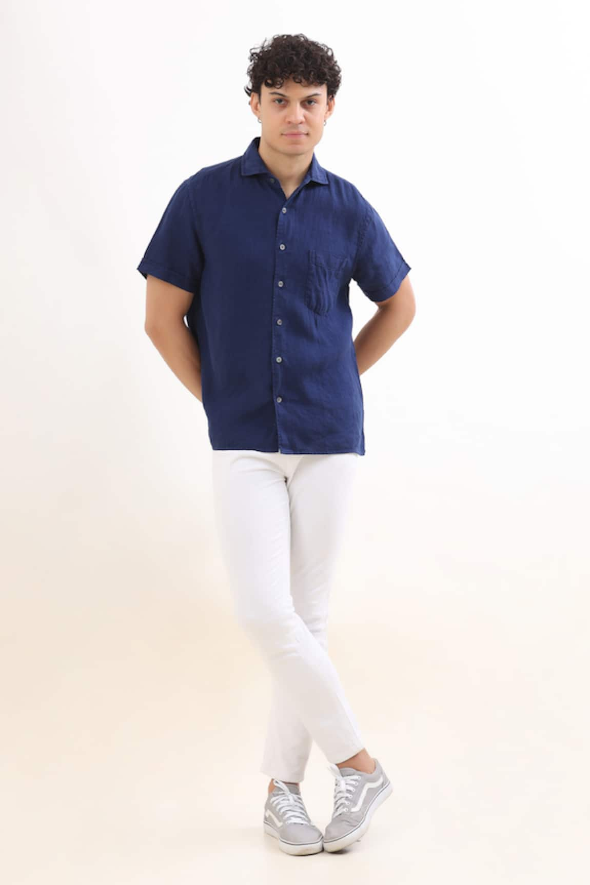 Terra Luna Linen Plain Shirt