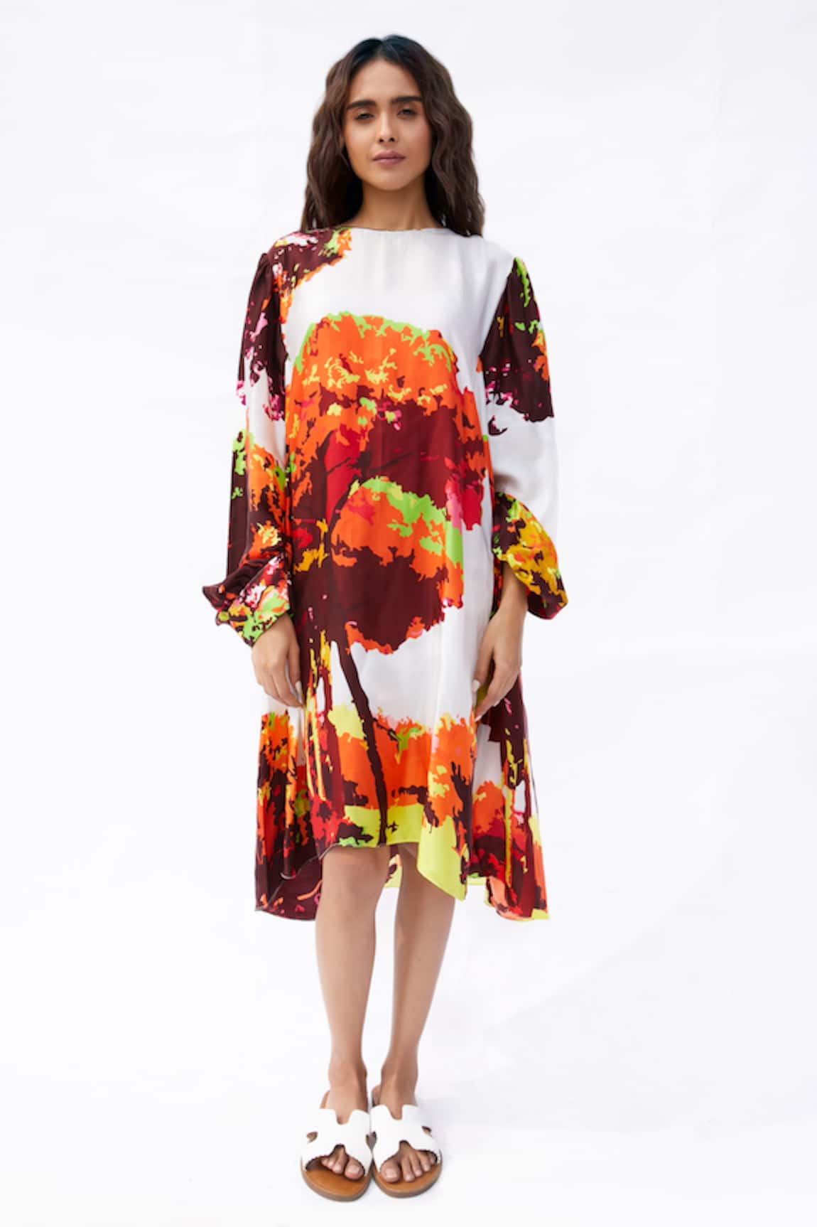 Studio Moda India The Sienna Tree Print Dress