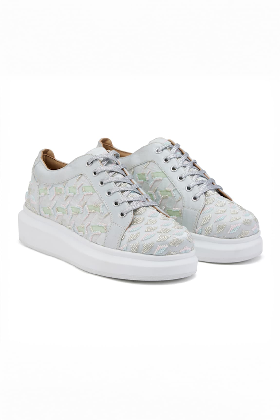 Anaar Notting Hill Pearl Embellished Wedding Sneakers