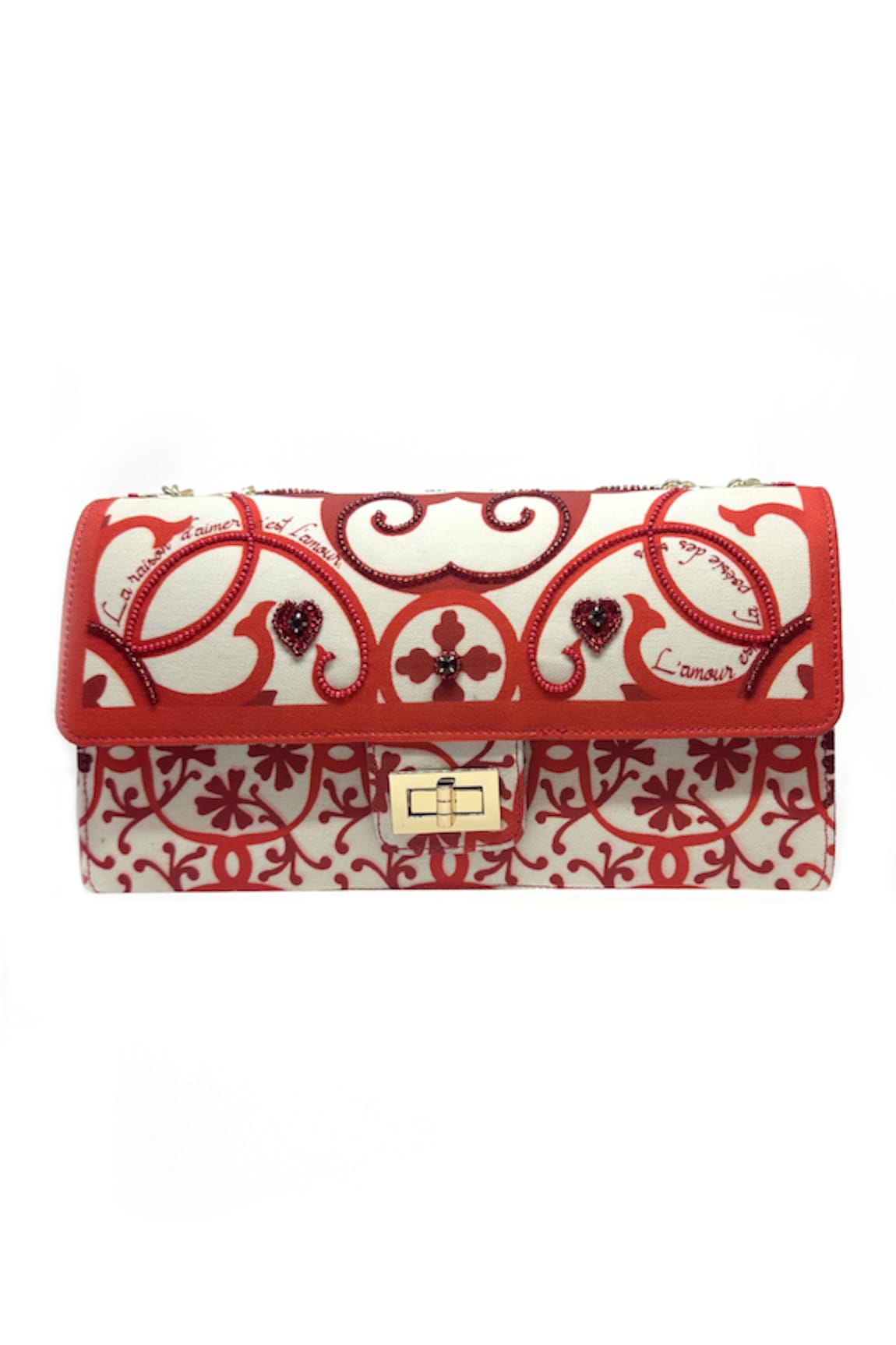 The Garnish Company Paisley Floral Print Bag