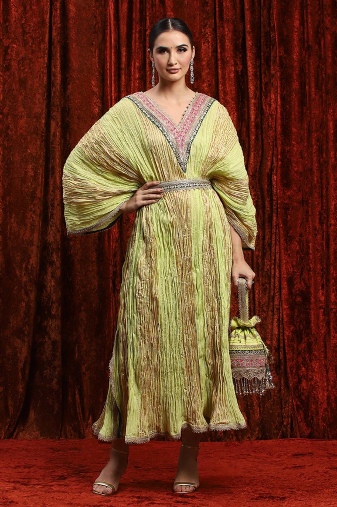 SHIKHAR SHARMA Dori Embroidered Kaftan 