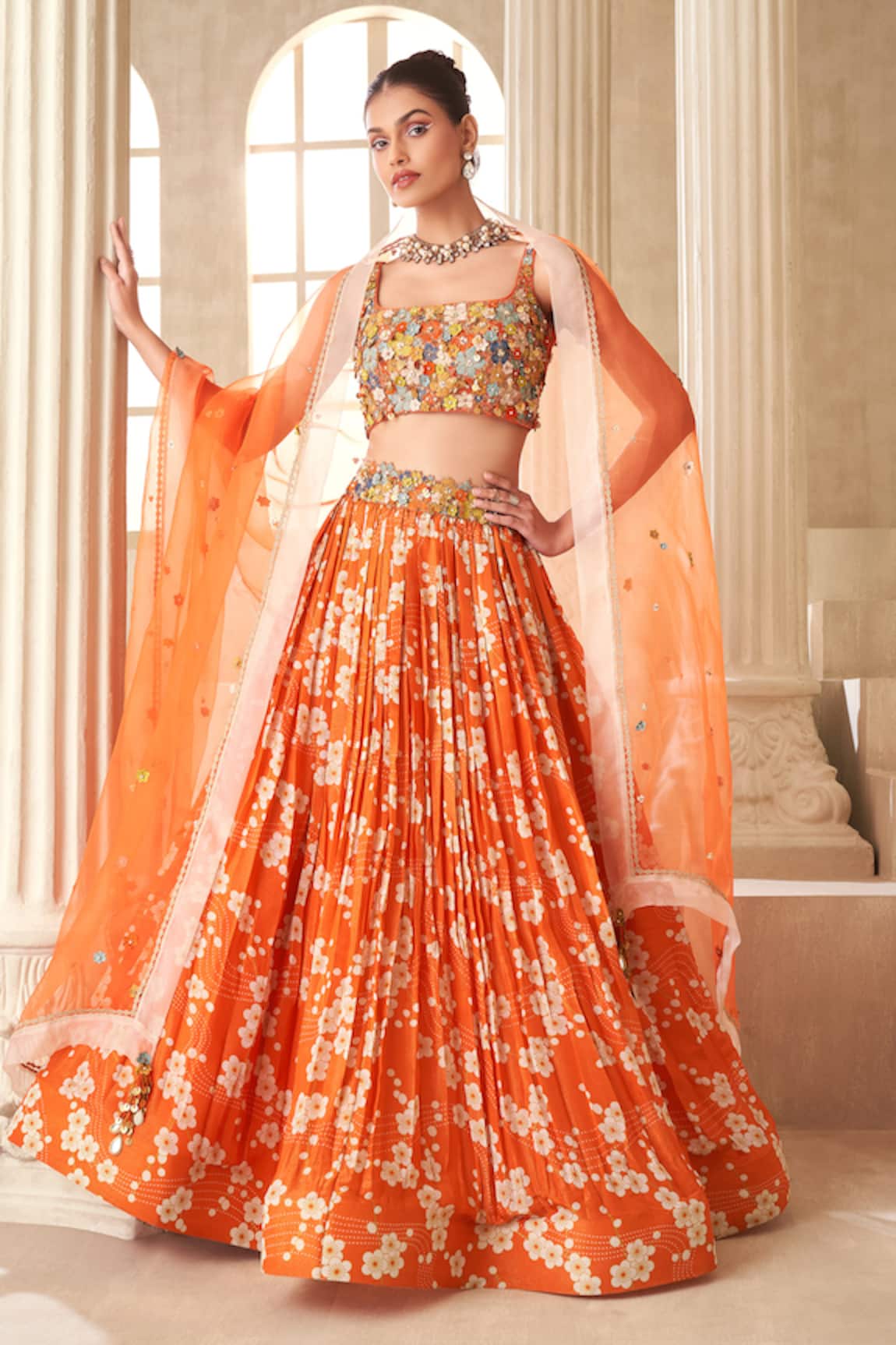 15812 ORGANZA NET SEQUENCE EMBROIDERY BUY ONLINE LATEST EXCLUSIVE GLAMOROUS  SIZZLING HOT WEDDING BRIDAL RECEPTION SPECIAL PARTY WEAR READYMADE LEHENGA  CHOLI BOLLYWOOD DRESSES ON REEWAZ ...