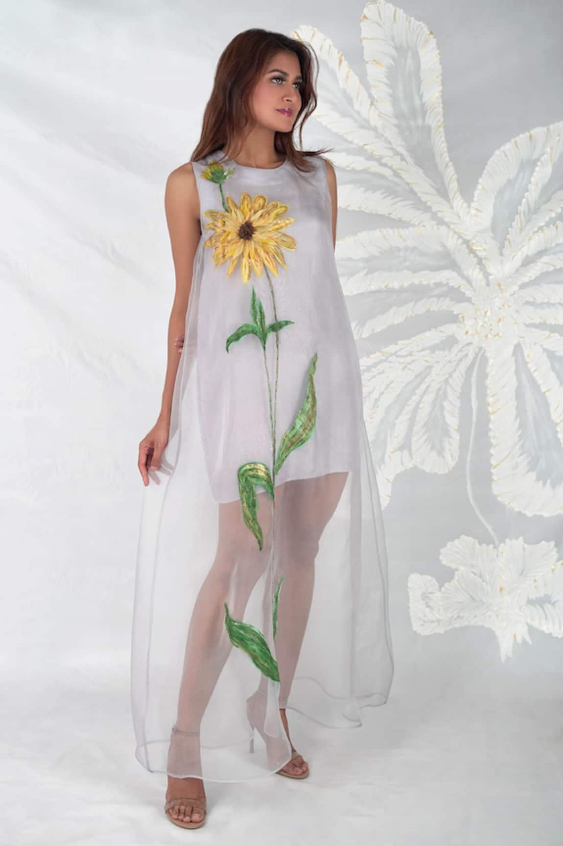 Seesa Aysel Sunflower Long Dress