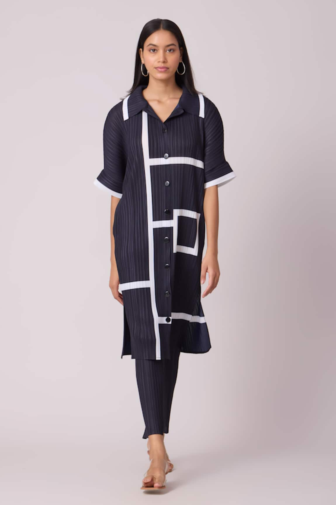 Scarlet Sage Maria Monochrome Tunic With Pant