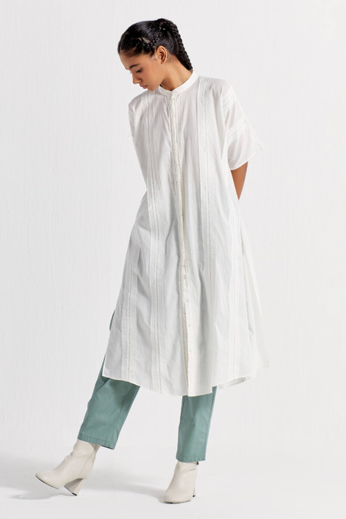 THREE Shirt Tunic With Narrow Pant