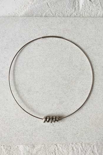 DE'Anma Thero Abstract Shaped Pendant Necklace