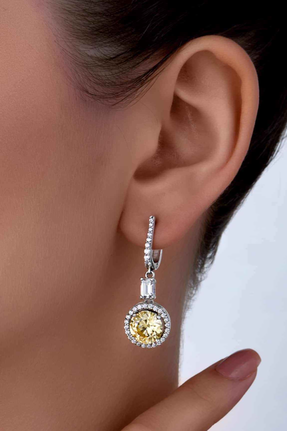 DIOSA PARIS JEWELLERY Swarovski Zirconia Earrings