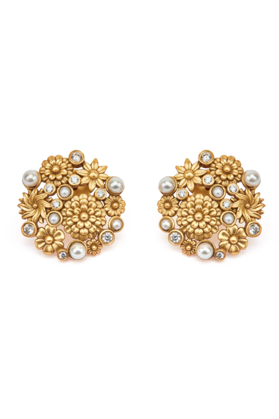 Aulerth X JJ Valaya Floral Bloom Studs