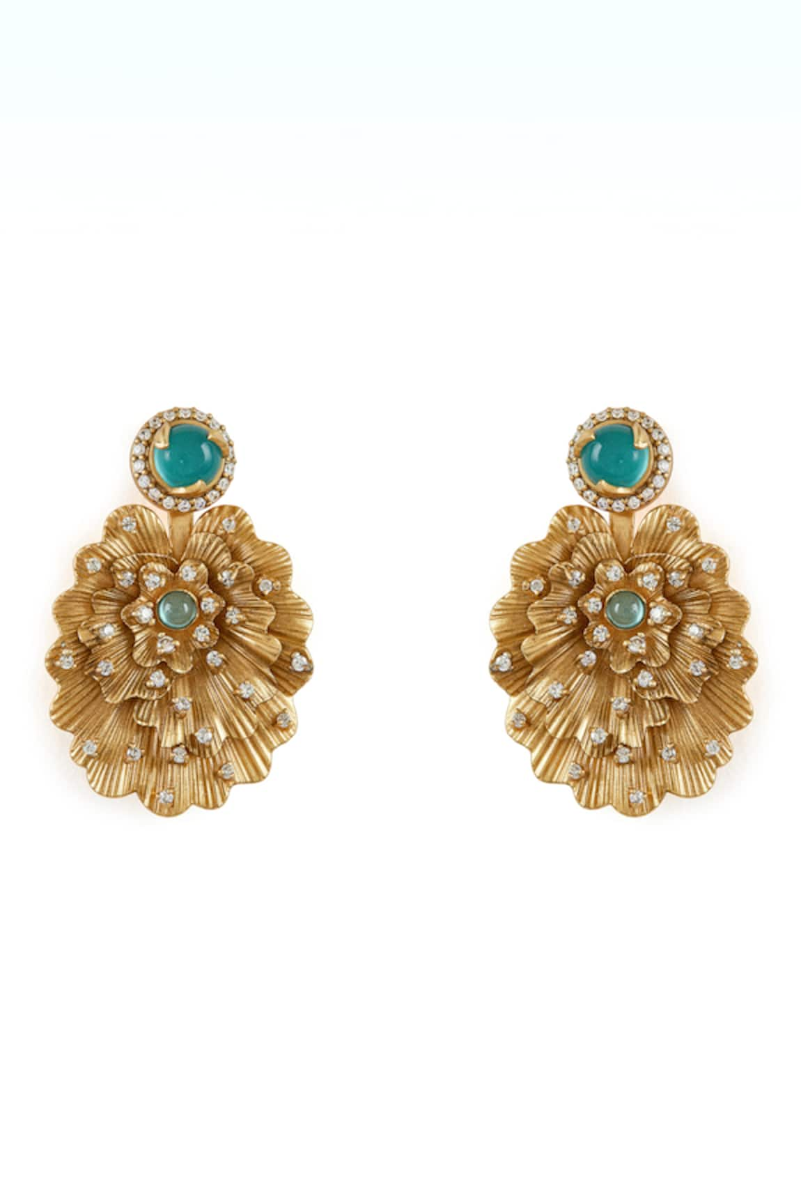 Aulerth X JJ Valaya Odeta Detachable Embellished Earrings