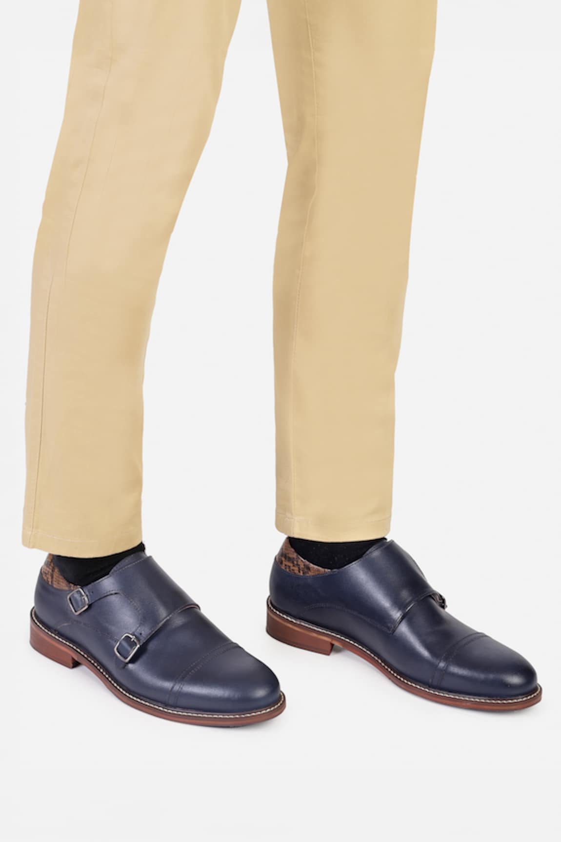 Hats Off Accessories Plain Monk Strap Shoes