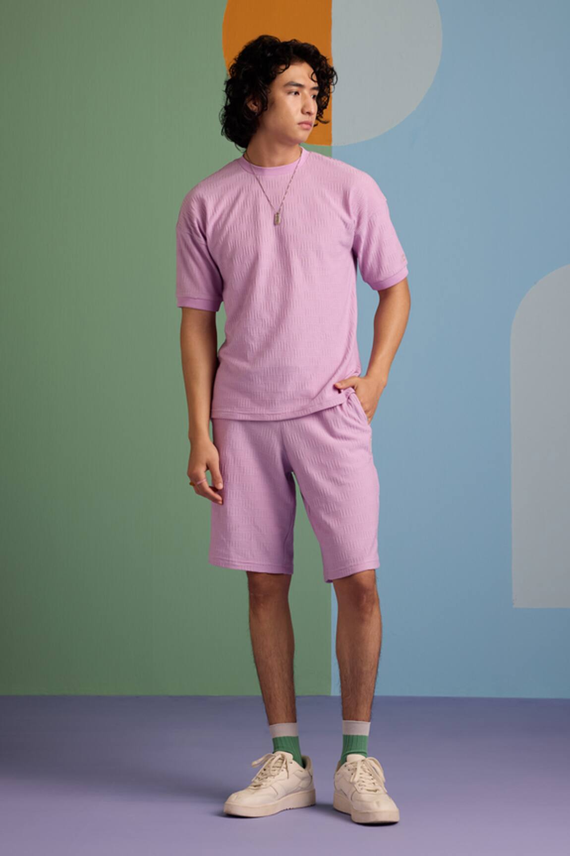 Muvazo Maverick Jacquard Shorts 