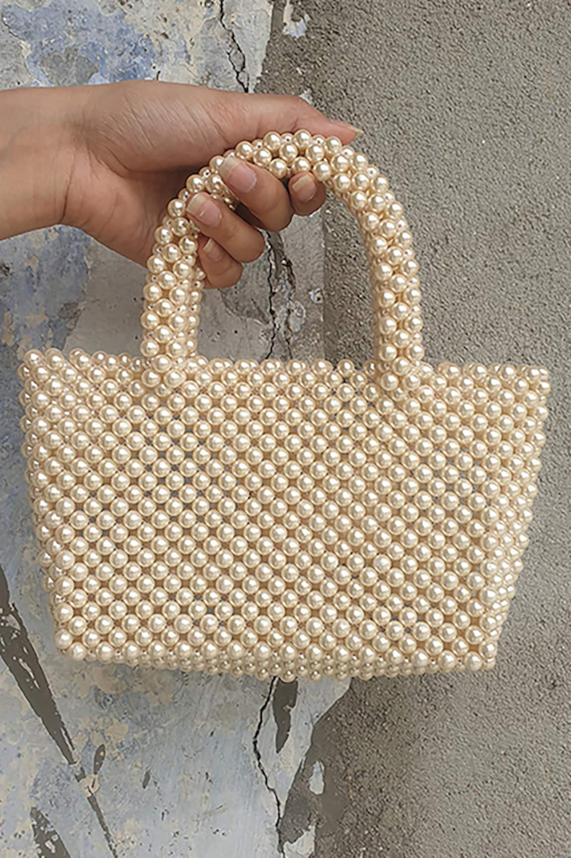 RUBILON Elsa Pearl Woven Bag