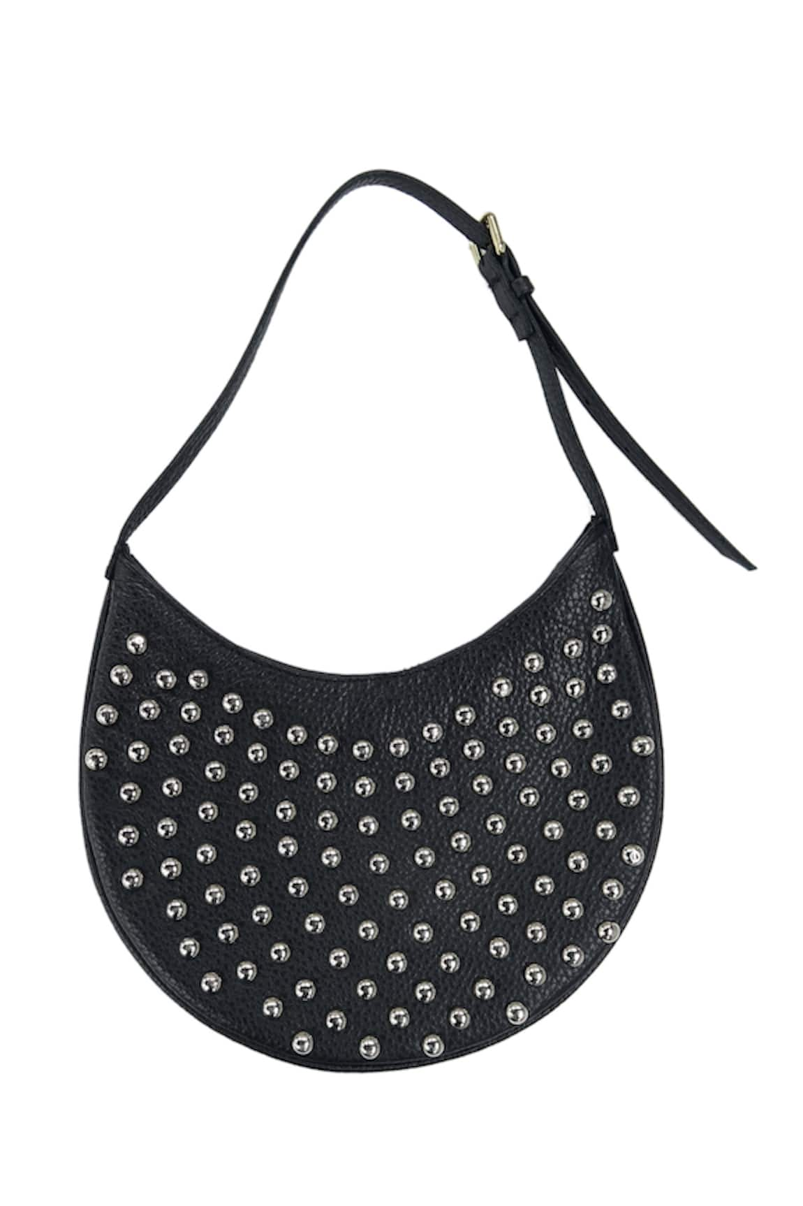 TROV Stud Hobo Embellished Handbag