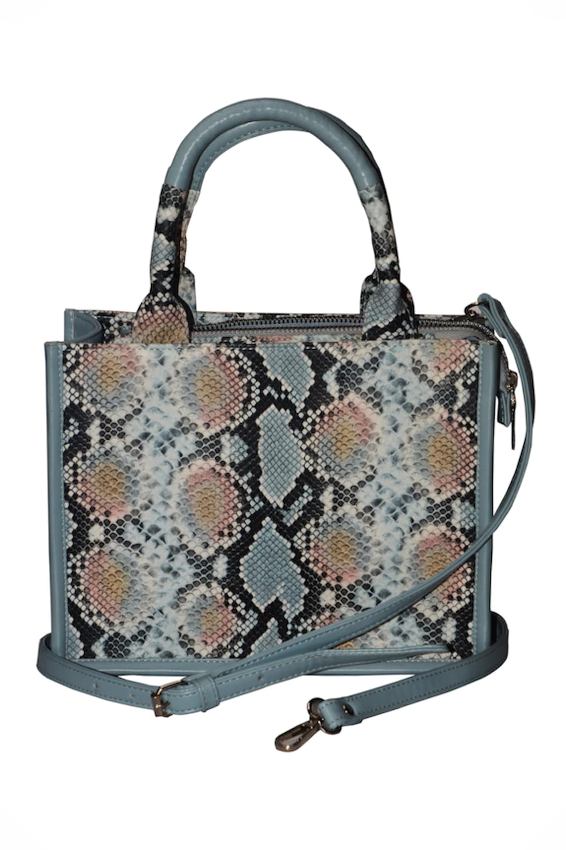 Gin & Tonic Snake Print Hand Bag