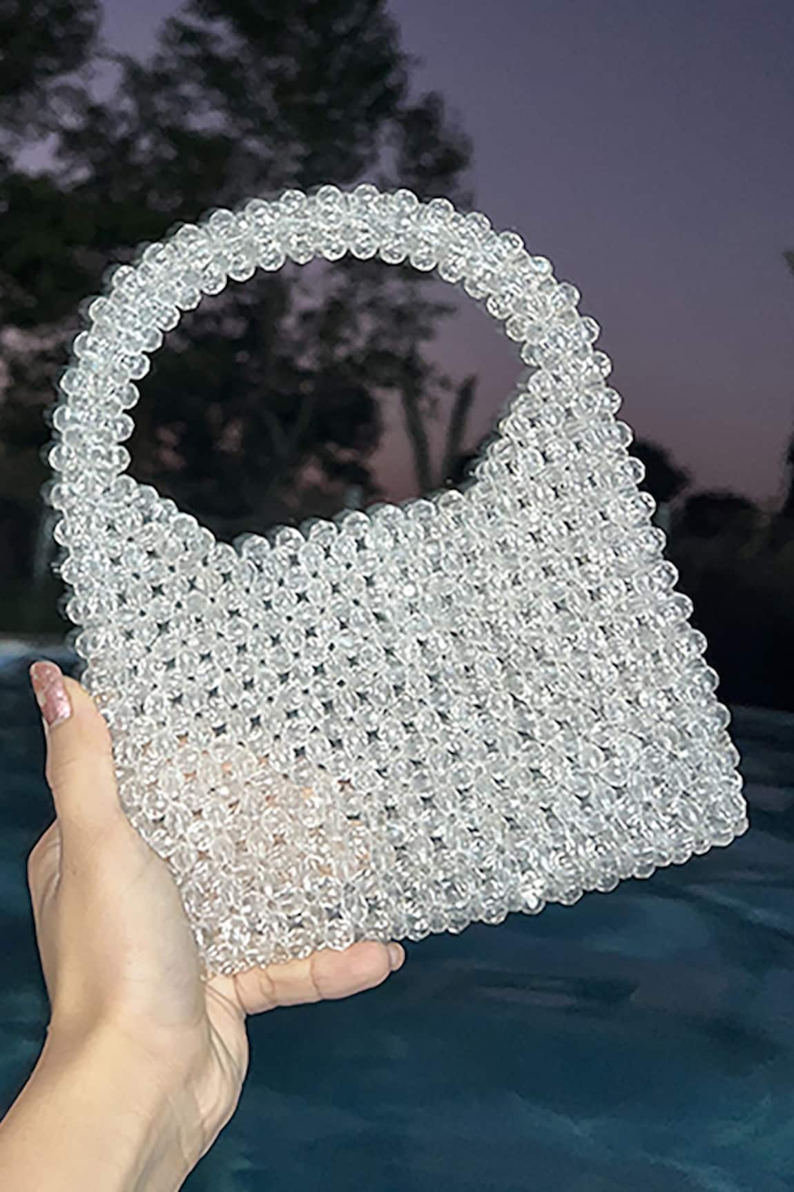 RUBILON Rosa Bead Woven Bag