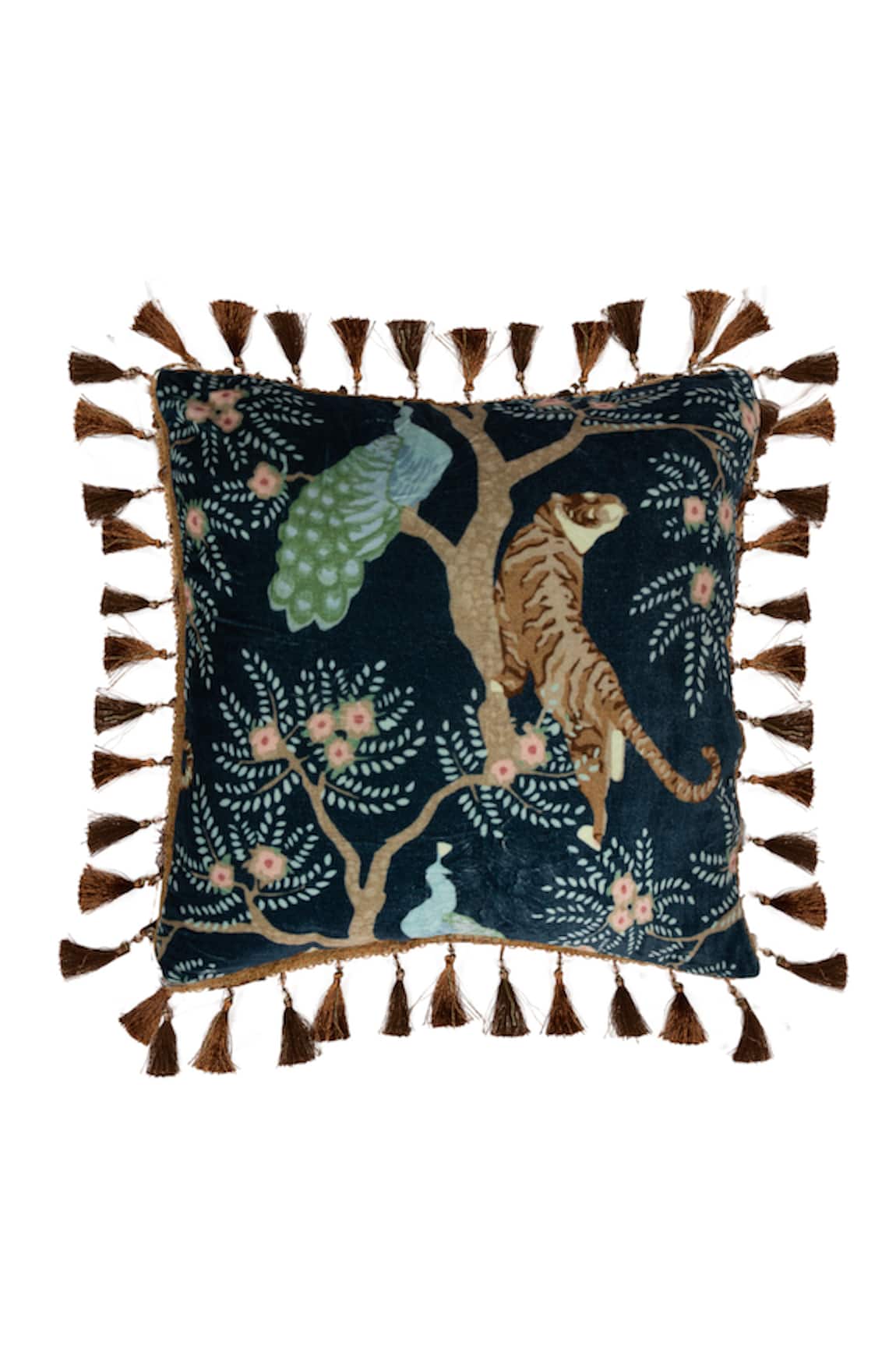 Diva Riche Gilded Whispers Printed Cushion Cover 