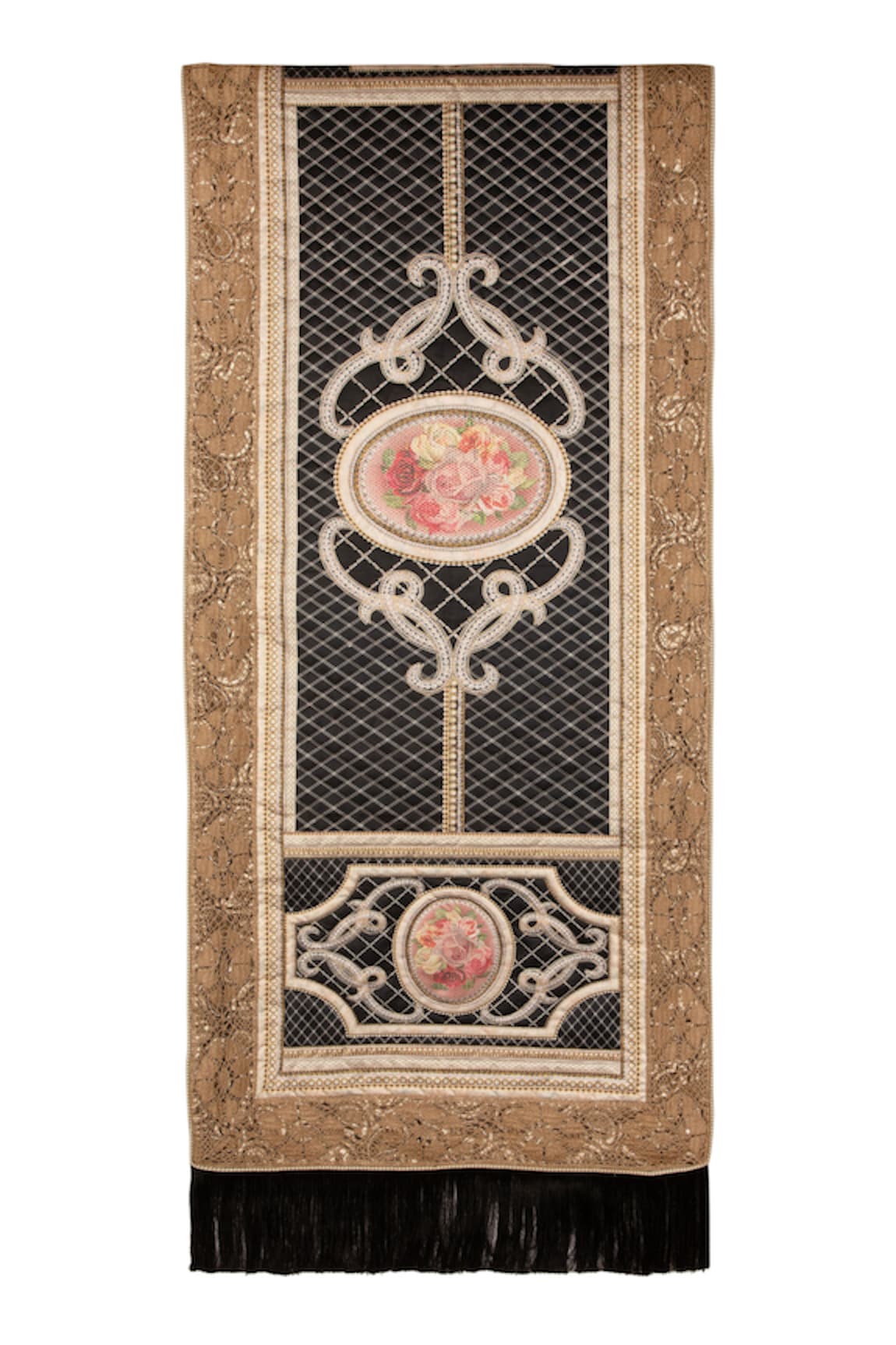 Diva Riche Bal Floral Print Bed Runner