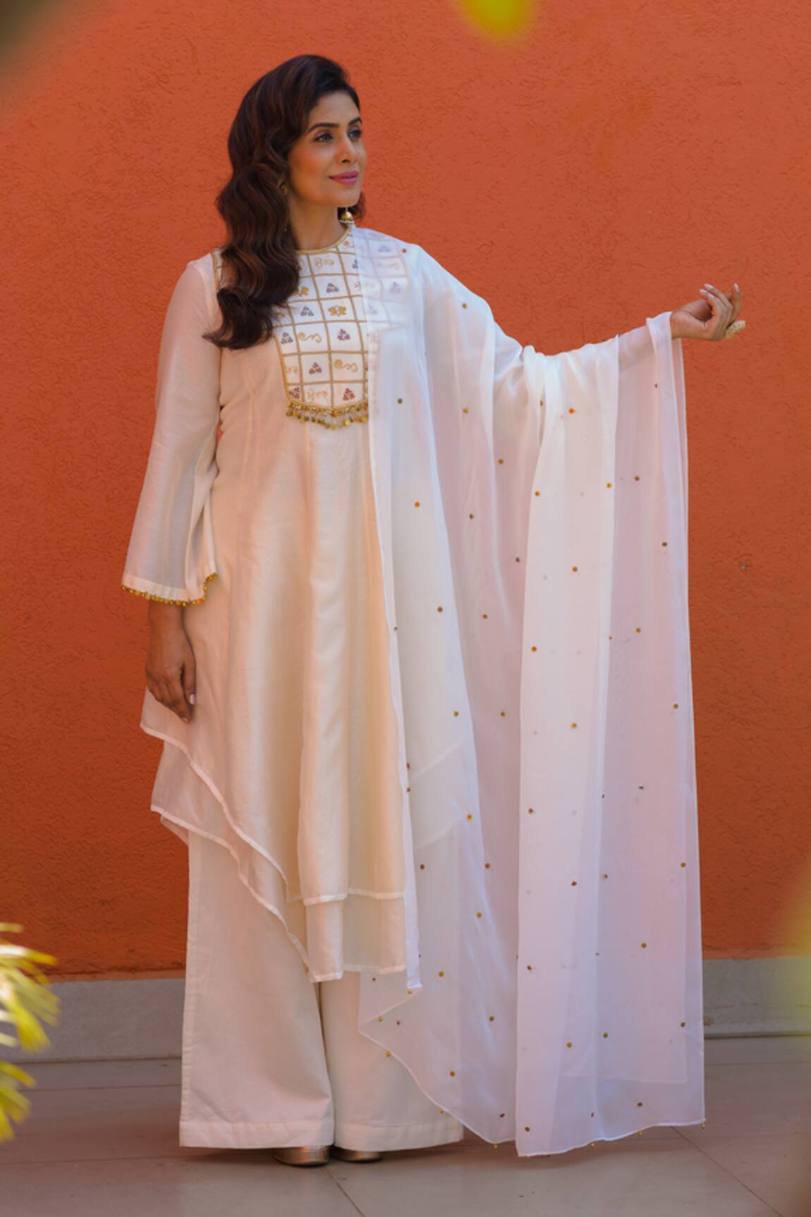 Leela By A Ghungroo Sequin Embellished Anarkali Set